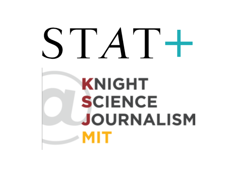 STAT and KSJ MIT logos